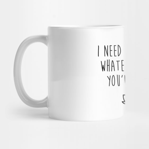 Gilmore Girls - I need caffeine by qpdesignco